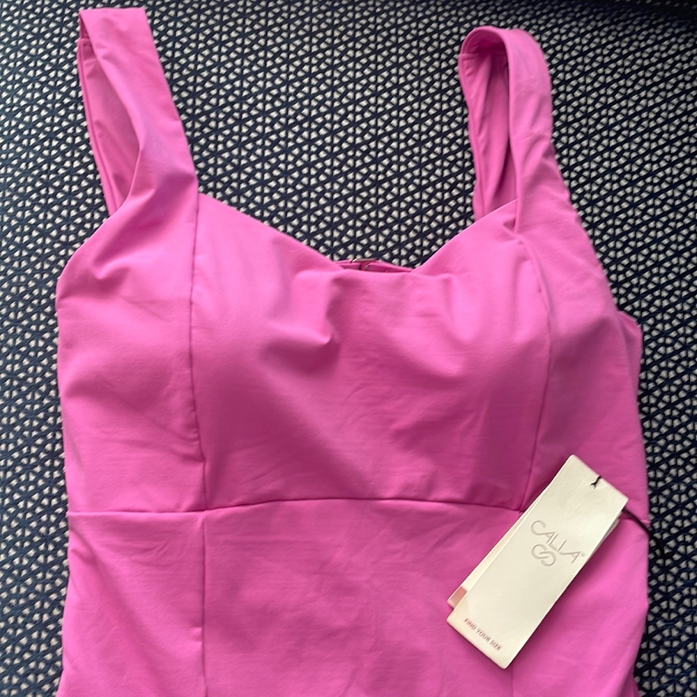 New CALIA by Carrie Underwood one piece geranium purple size 14